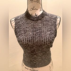 Womans Sweater Crop Top